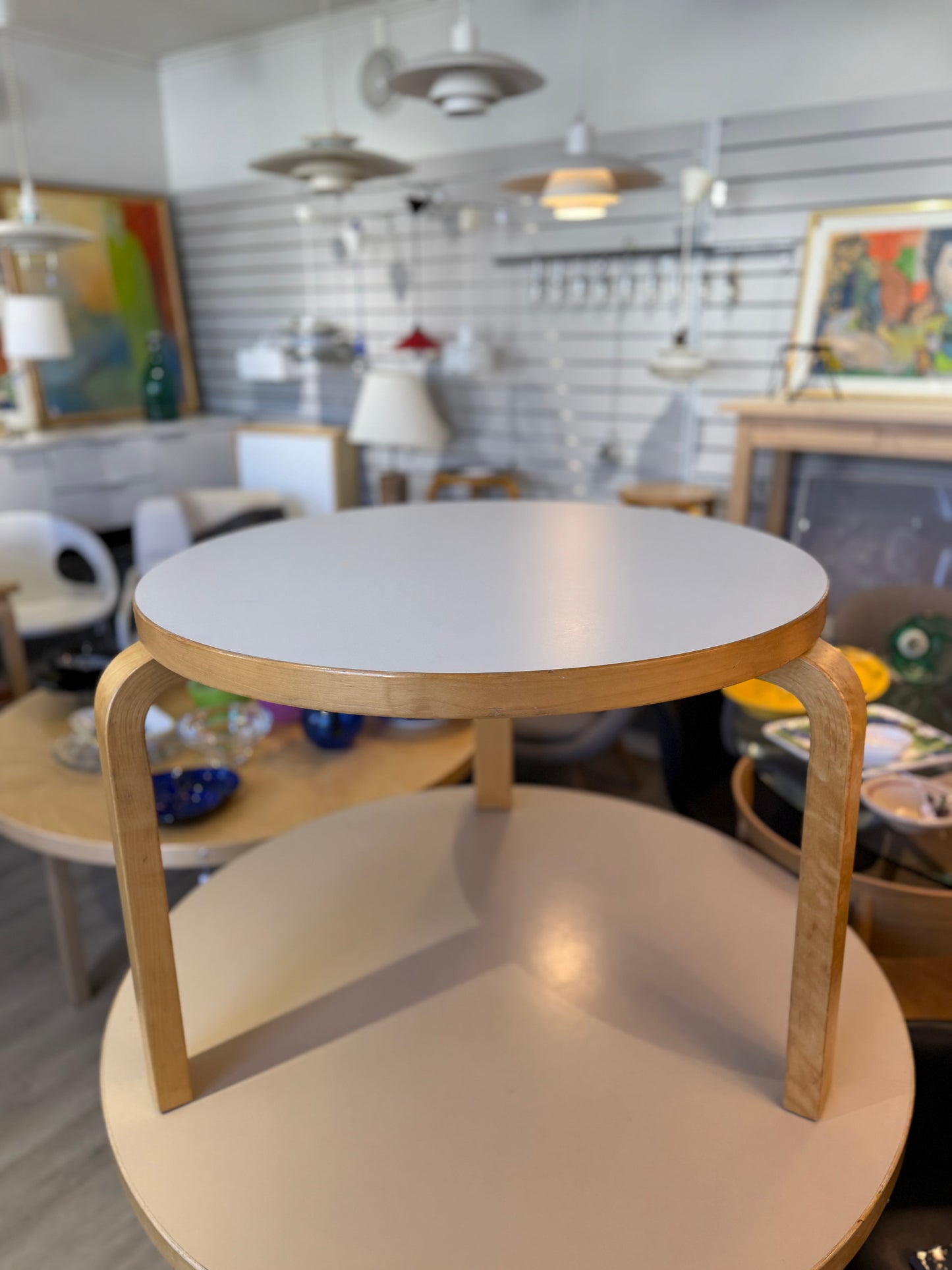 Artek, Aalto pöytä 90B, sohvapöytä