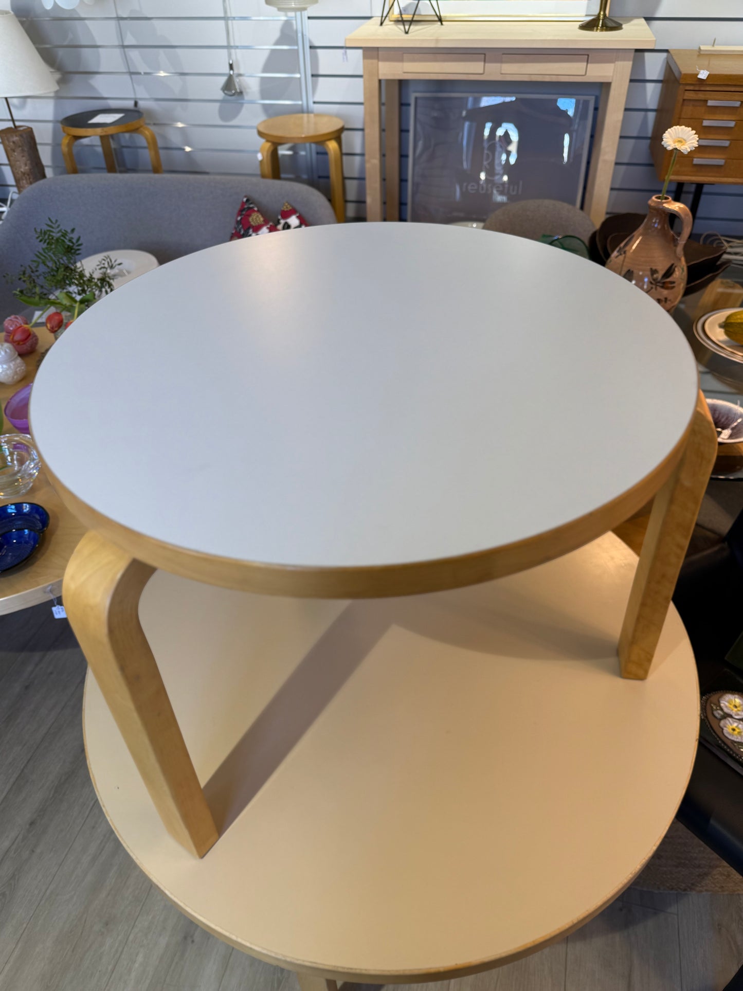 Artek, Aalto pöytä 90B, sohvapöytä