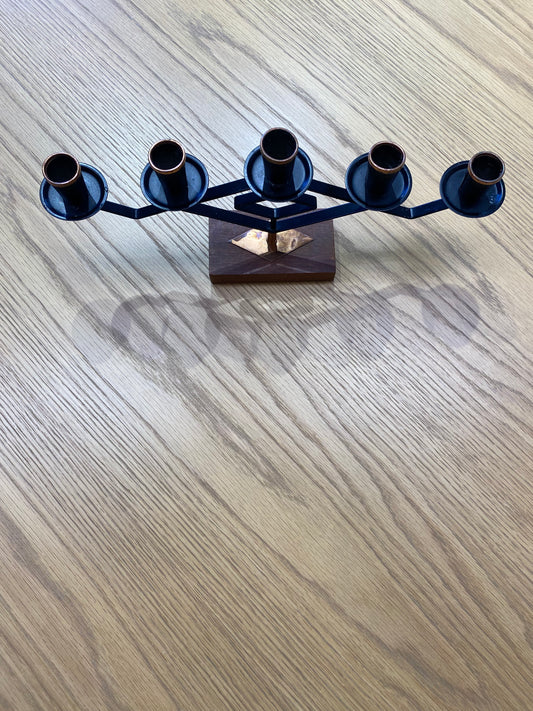 Vintage candlestick, for five candles