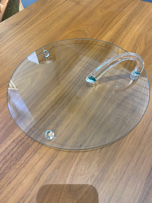 Lasinen tarjoilulautanen