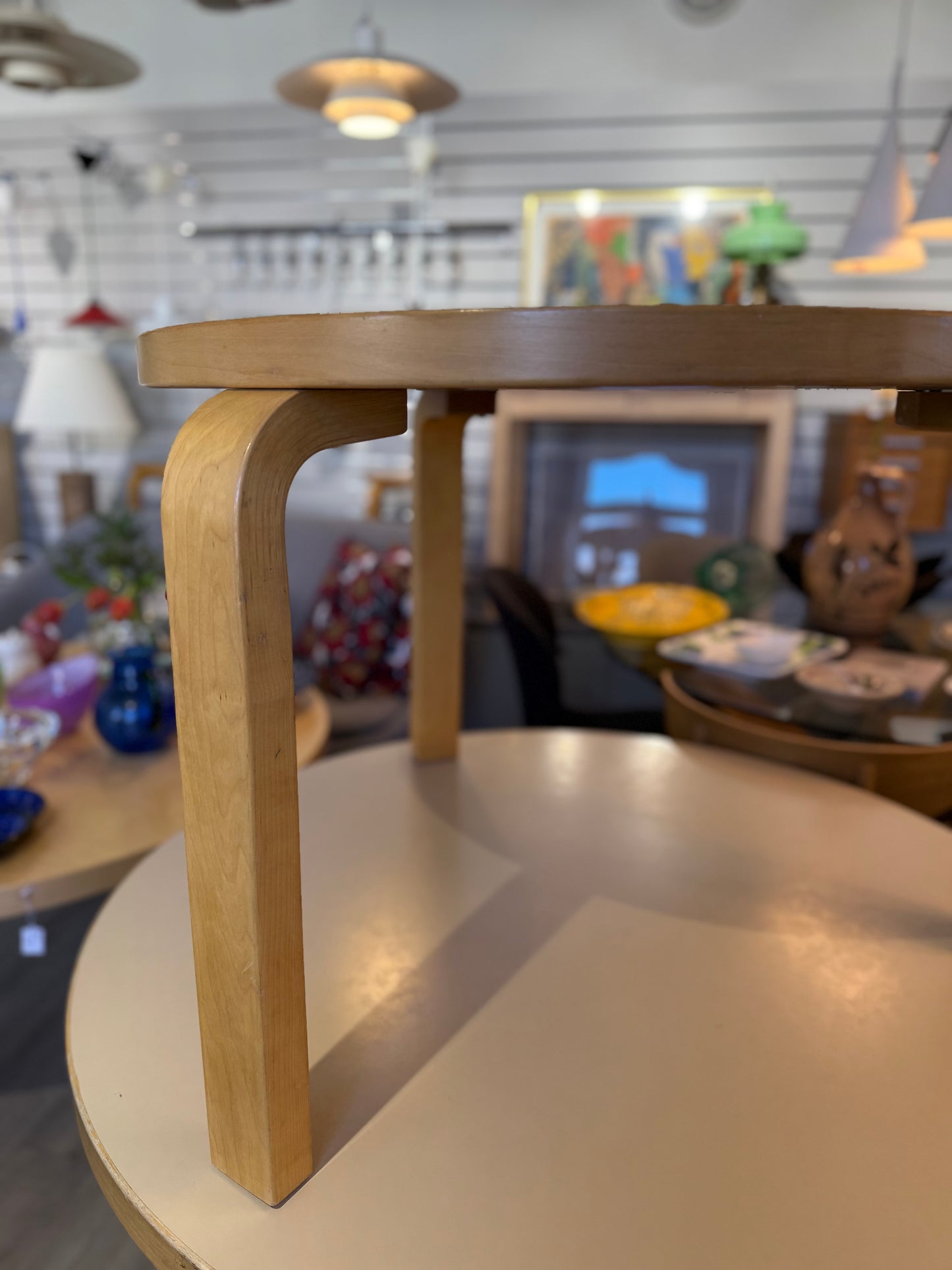 Artek, Aalto pöytä 90B, sohvapöytä