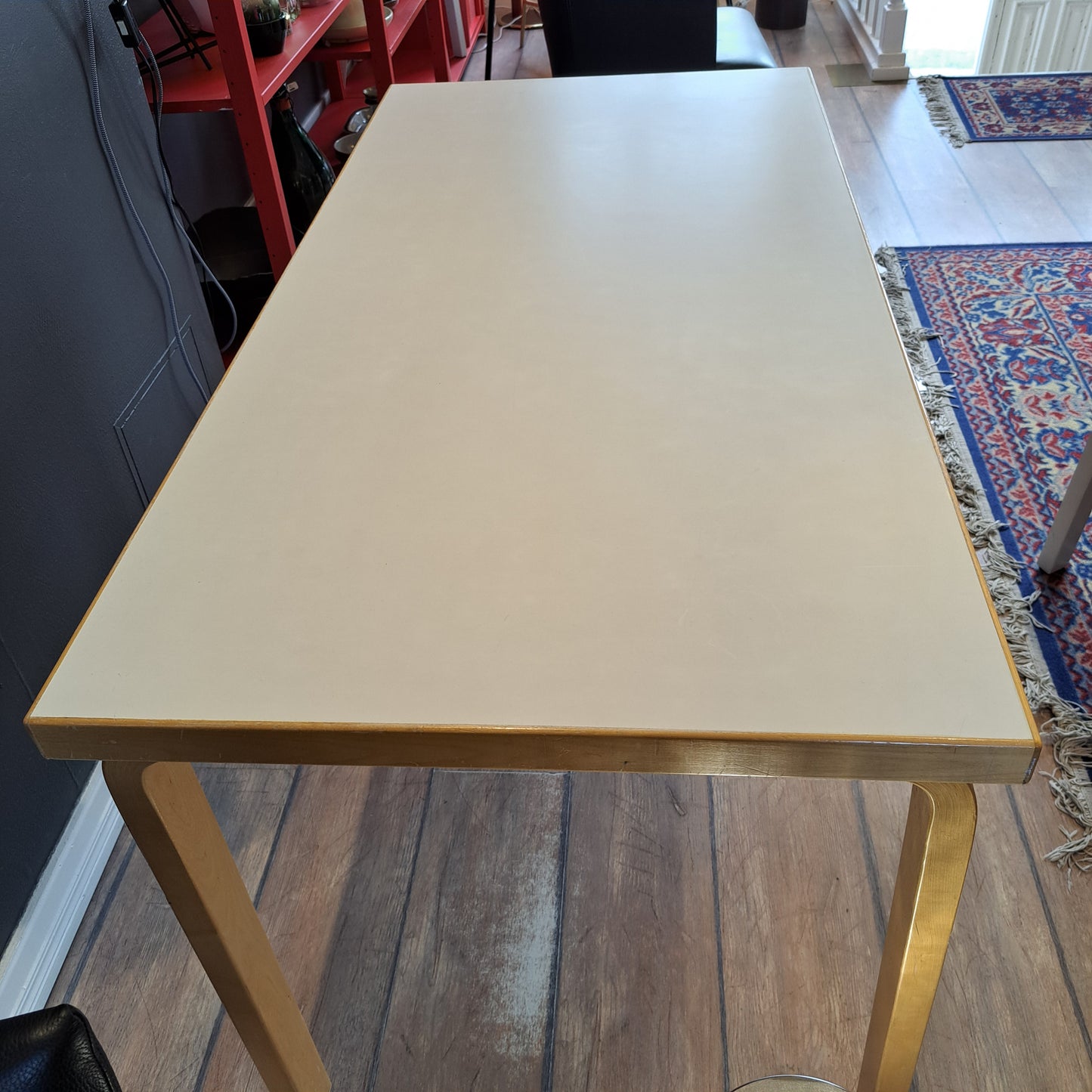 Artek, Aalto pöytä 80A, valkoinen laminaatti