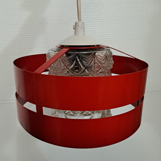 Aris, vintage riippuvalaisin, punainen
