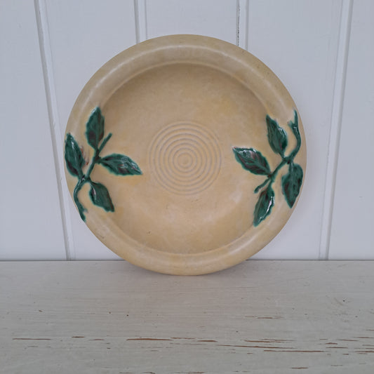 Upsala-Ekeby, vintage kulho lehtikoristein