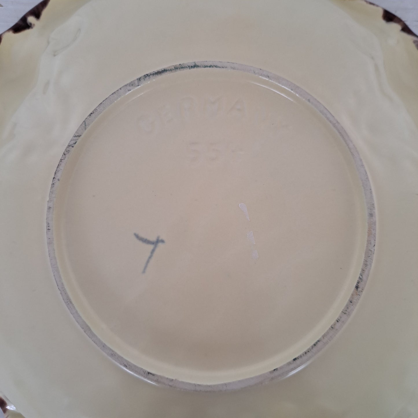 Jasba keramik, vintage hedelmäkulho, L