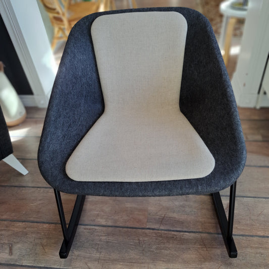 Inno, Kola Light keinutuoli, harmaa/vaalea