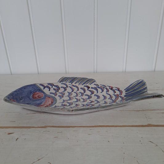 Laholms Keramik, kalavati, L, sini-puna