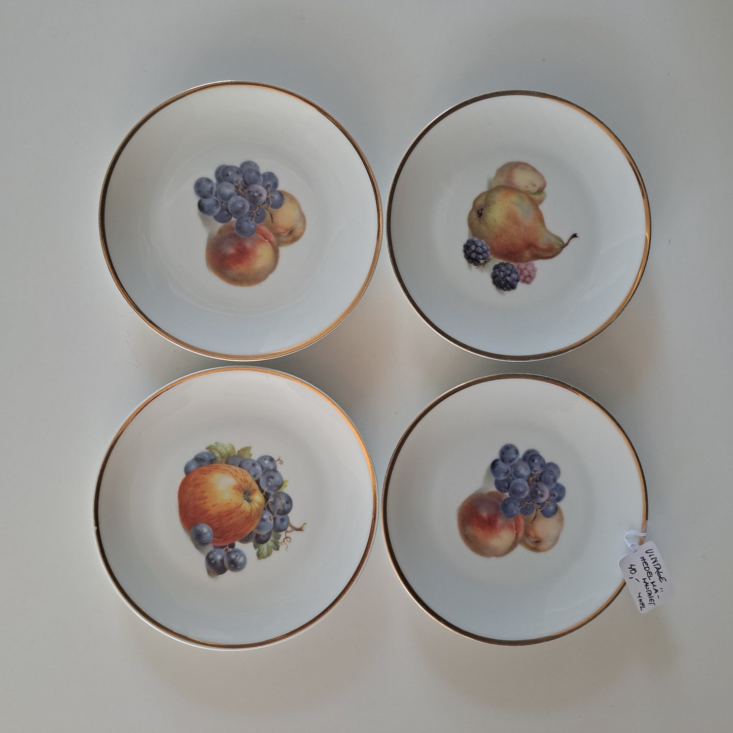 VTG Thomas hedelmälautaset 4 kpl