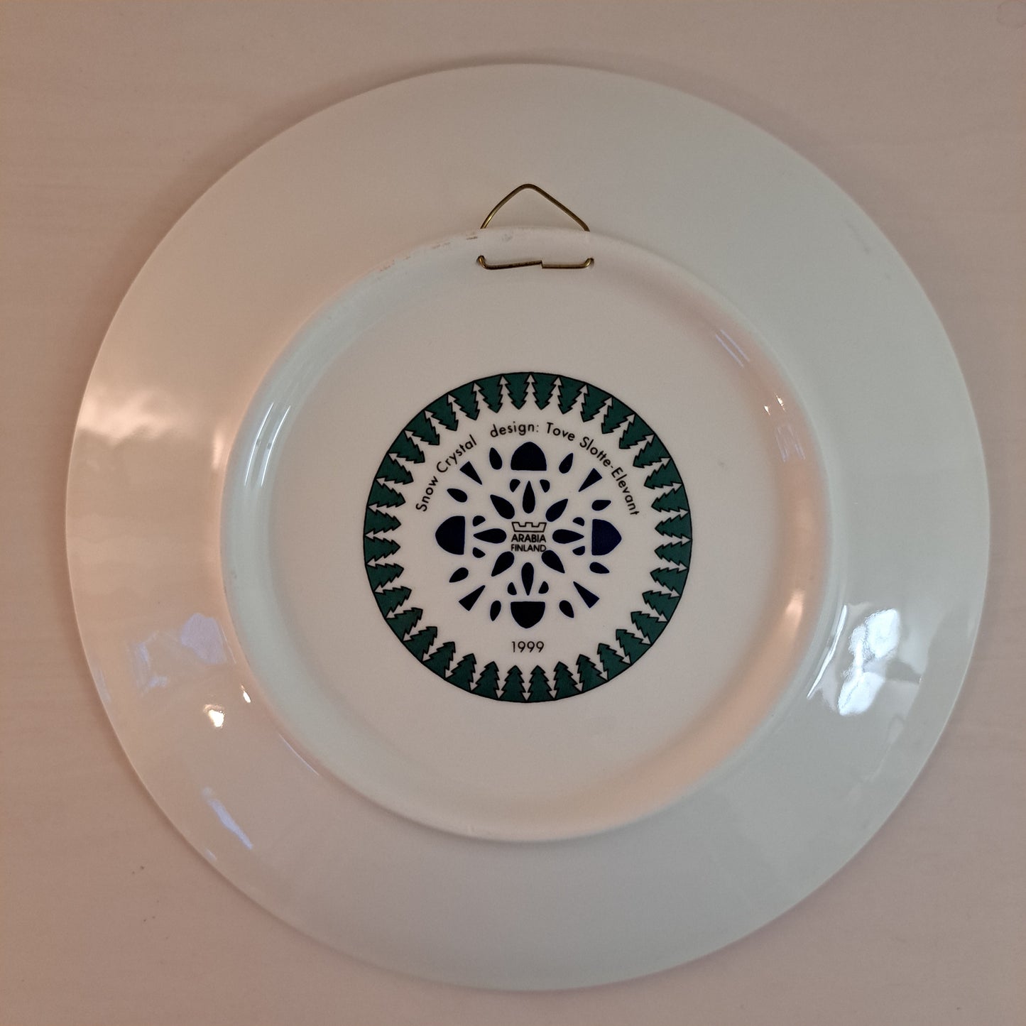 Arabia Joululautanen, Snow Crystal, 1999