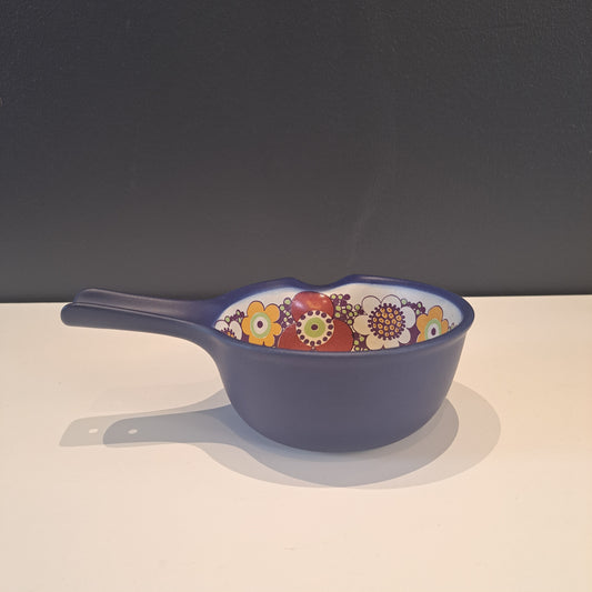Vintage, blue sauce pot, Maja