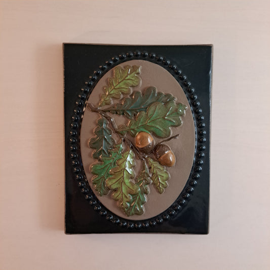 Jie Gantofta, keramiikkataulu, "Blekingen vanhin tammi"