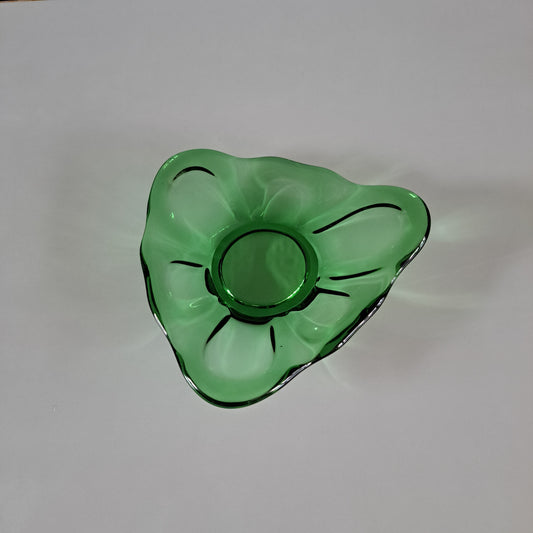 Vintage, glass plate