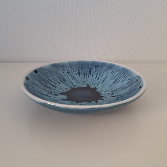 Kupittaan savi, sinisävyinen kulho