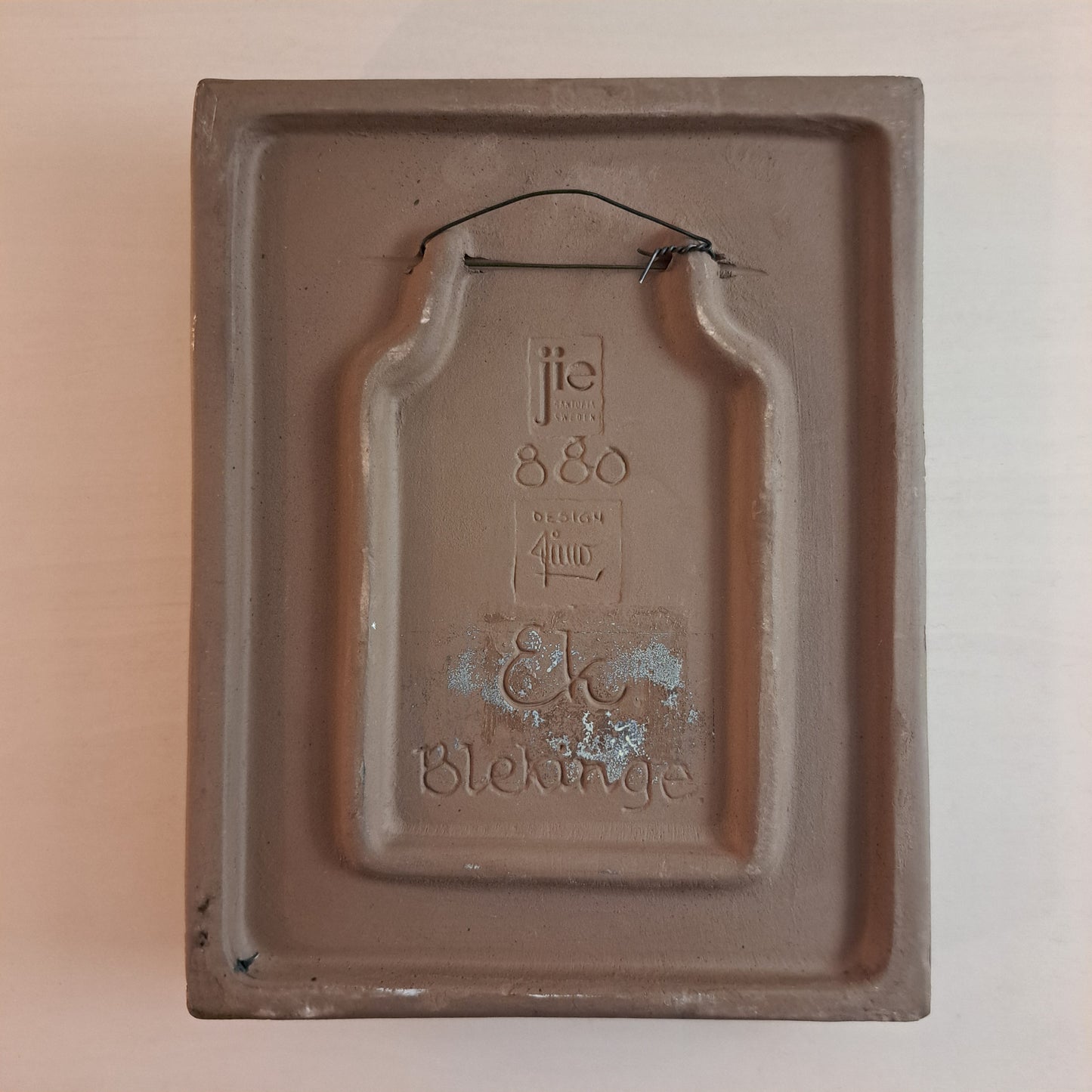 Jie Gantofta, keramiikkataulu, "Blekingen vanhin tammi"