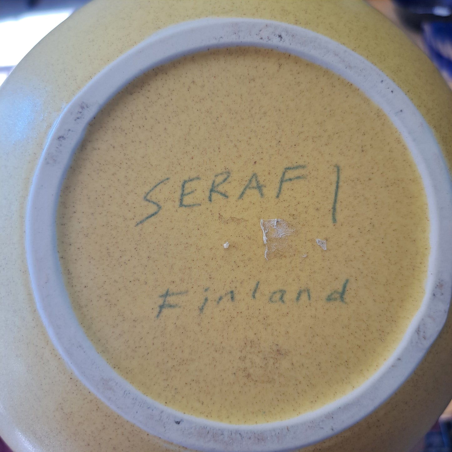 Serafi, keltainen kulho L