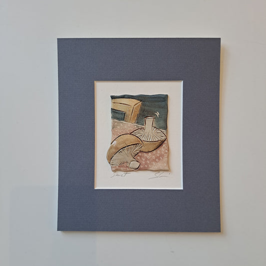 Keramiikka taulu/kortti, Sienet