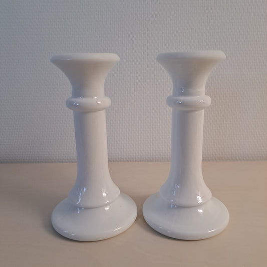 Valkoiset Kynttilänjalat, 2 kpl