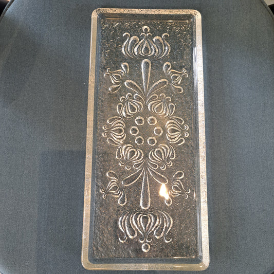 Walther Glass, vintage cake plate