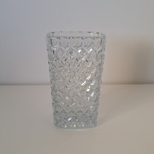 Vintage Bohemia Crystal maljakko
