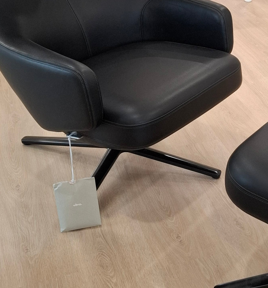Vitra Grand Repos -lepotuoli ja Ottoman-rahi | Antonio Citterio