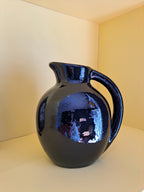 Kupittaan clay, pitcher, black