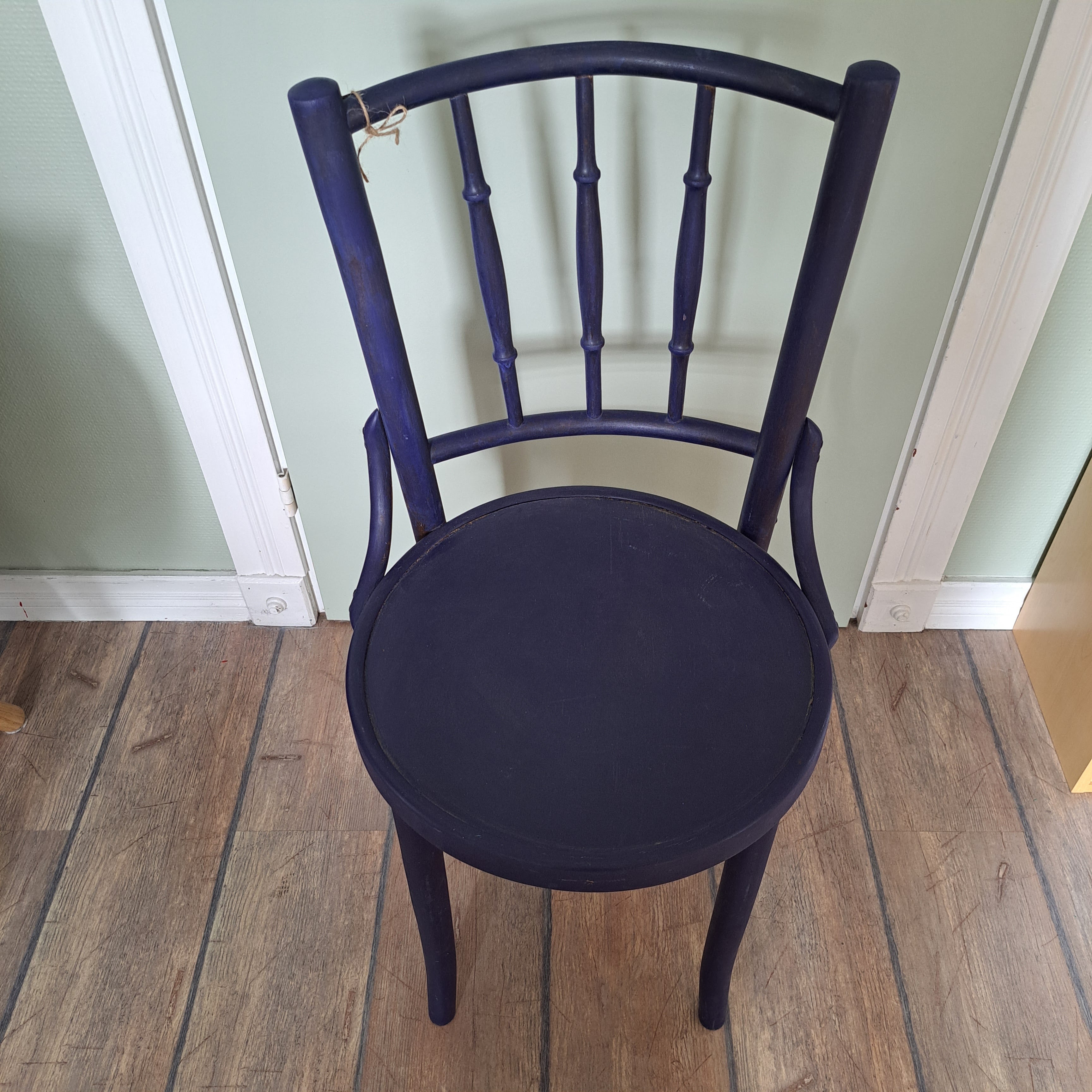 Viennese chair, blue