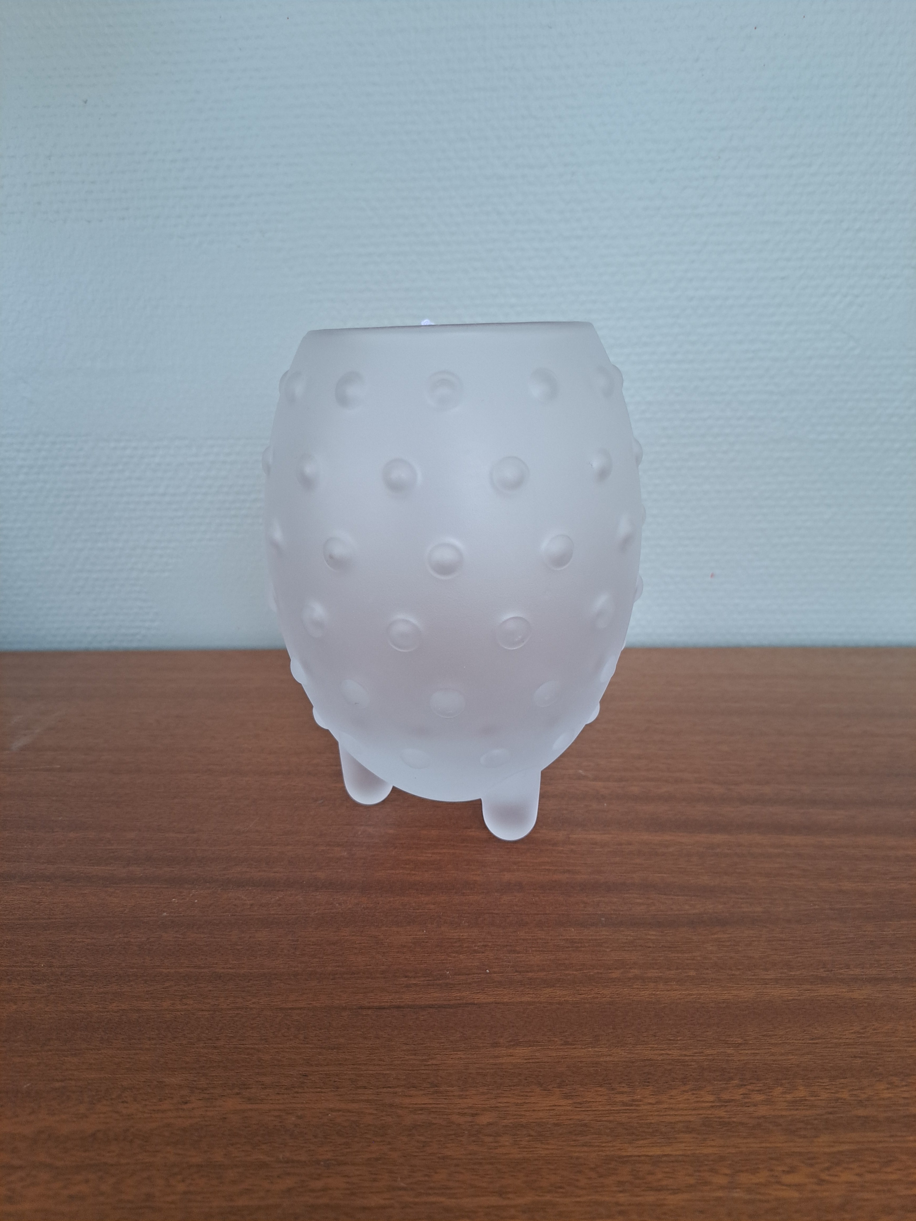 Iittala Major maljakko, huurrelasi
