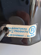 Valaisintukku Products Charmant -pöytävalaisin, musta