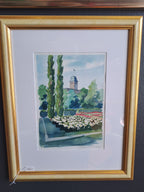 Heini Lies – Kultaranta, Naantali – akvarelli