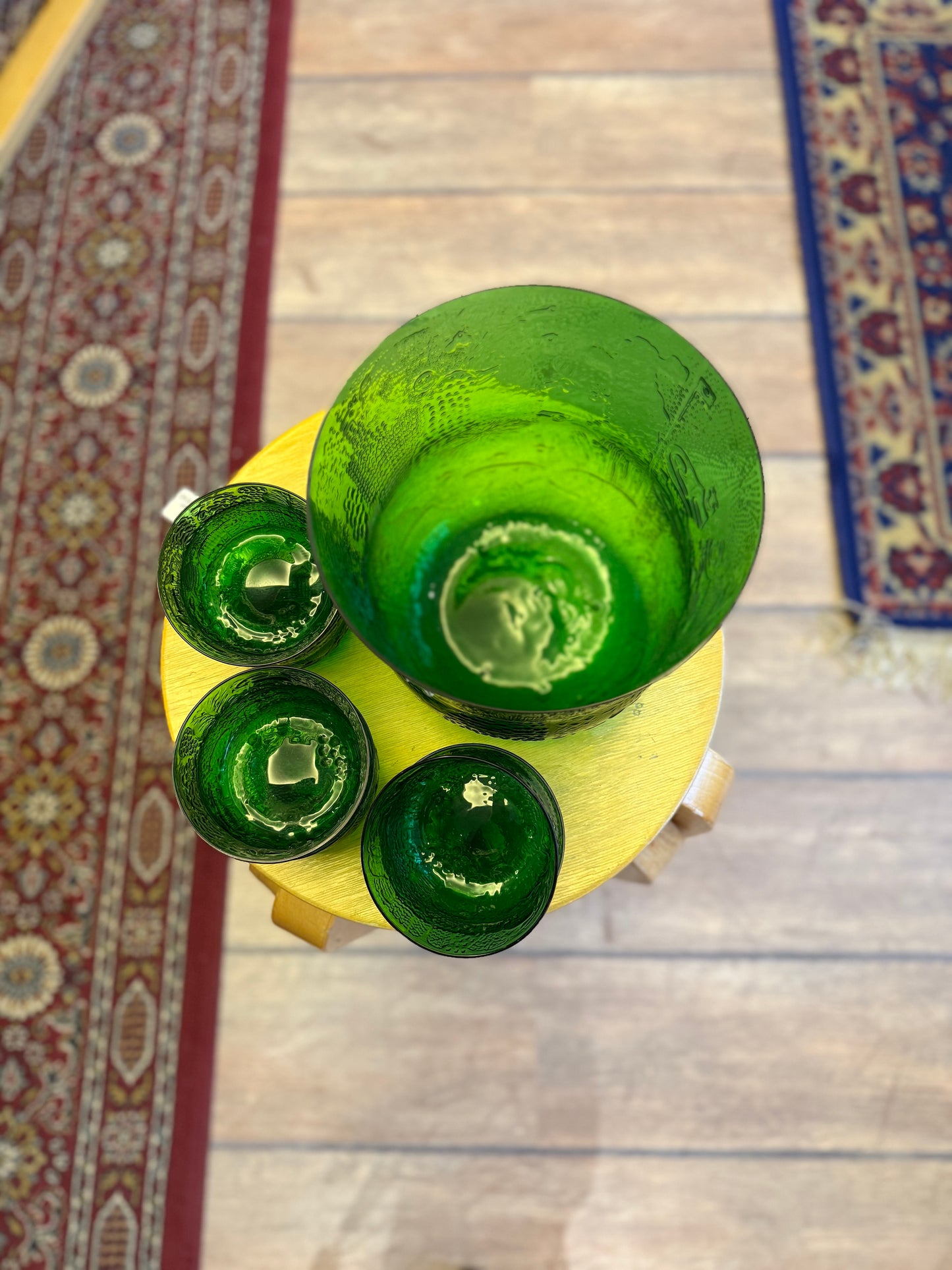 Nuutajärven lasi, Fauna iso malja ja jälkiruokakulhot