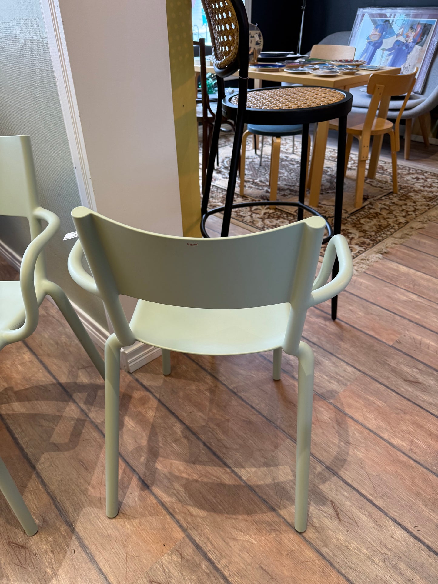 Kartell, Generic A tuoli, pastellivihreä