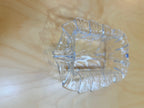 Orrefors, glass butter dish