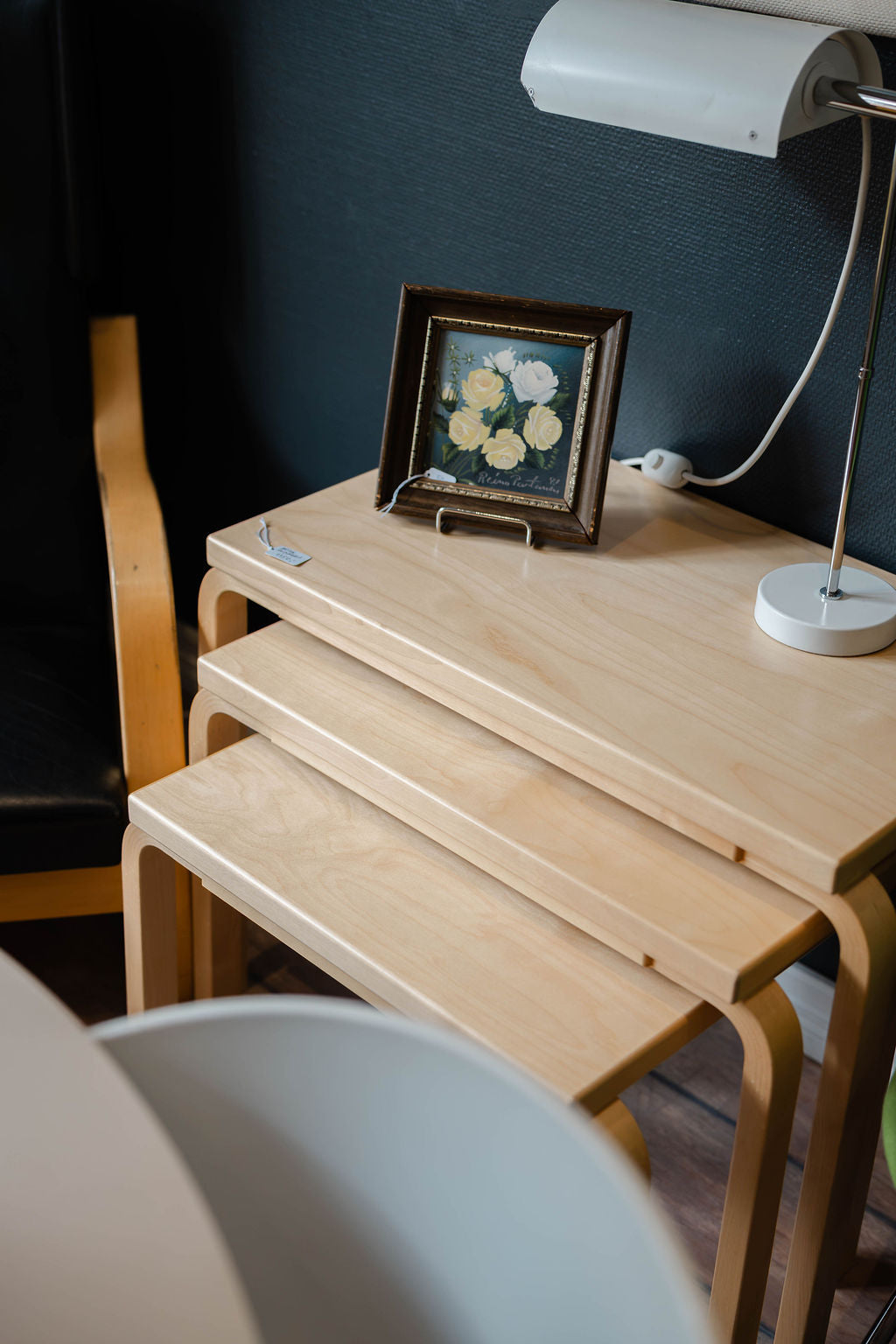 Artek sarjapöytä 88, Alvar Aalto, 3 pöytää