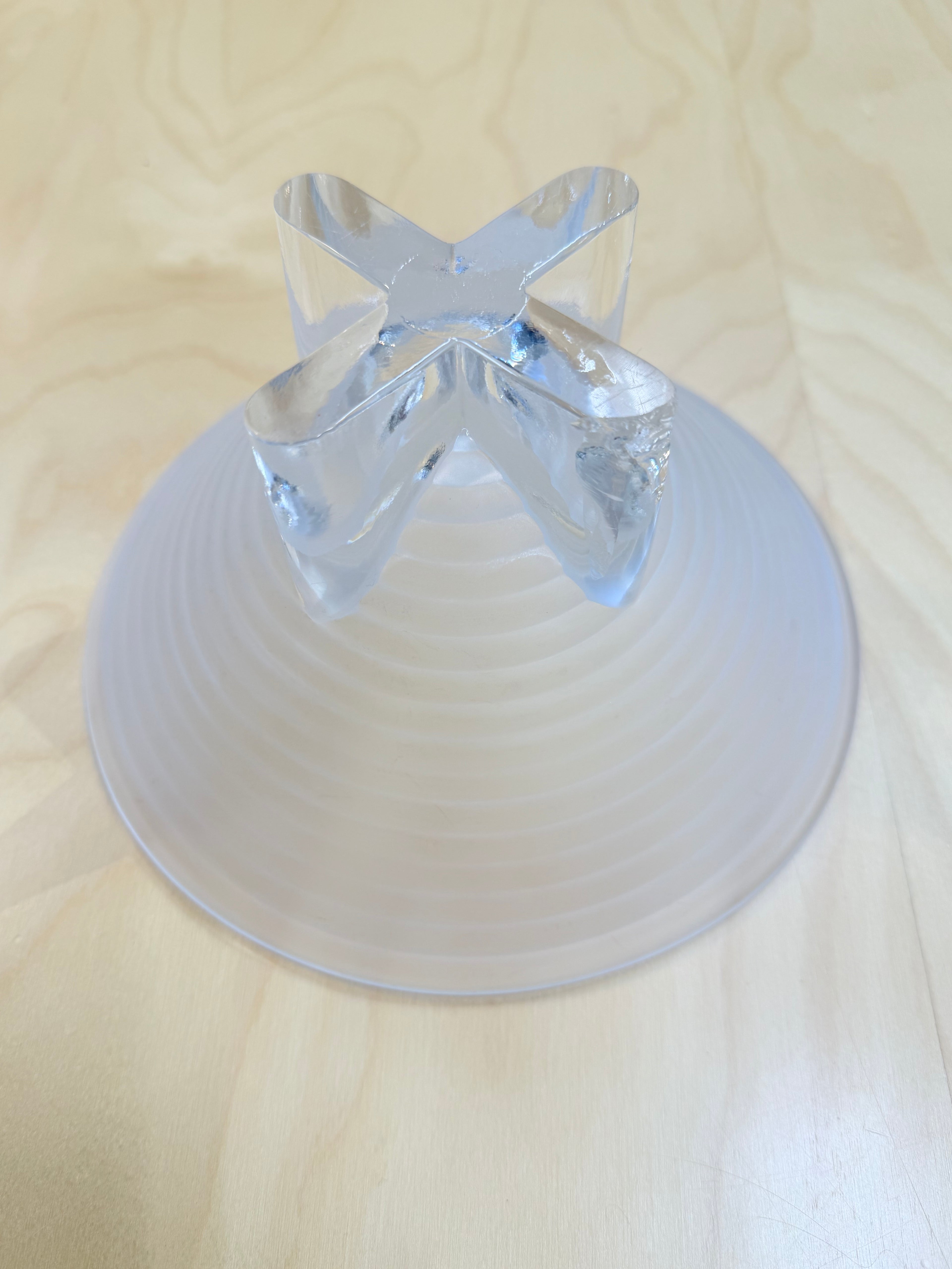 Nybro Glasbruk, glass bowl