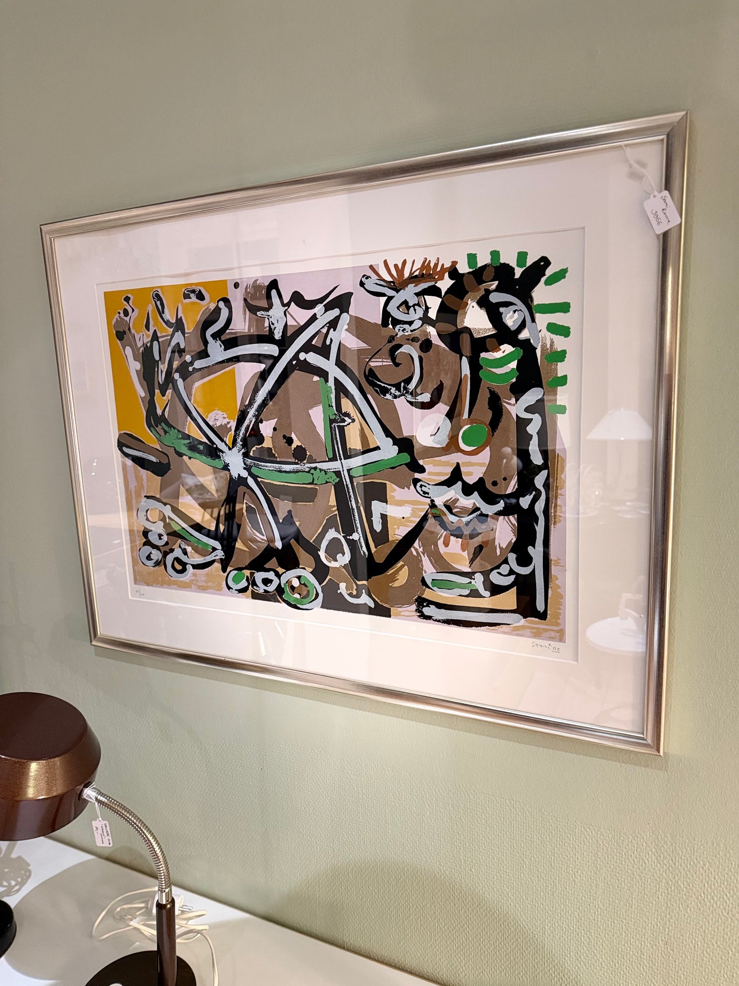 Sami Rinne, serigrafia, vihertävä