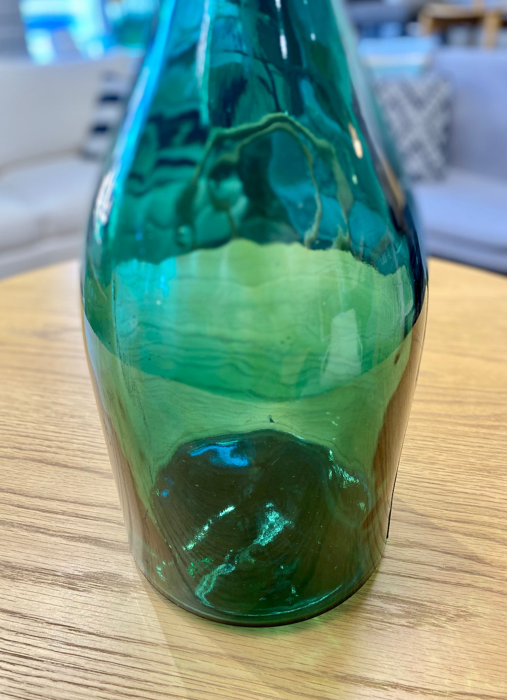 Glass bottle, green