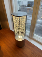 Frandsen Lighting, pöytävalaisin, kristallinen