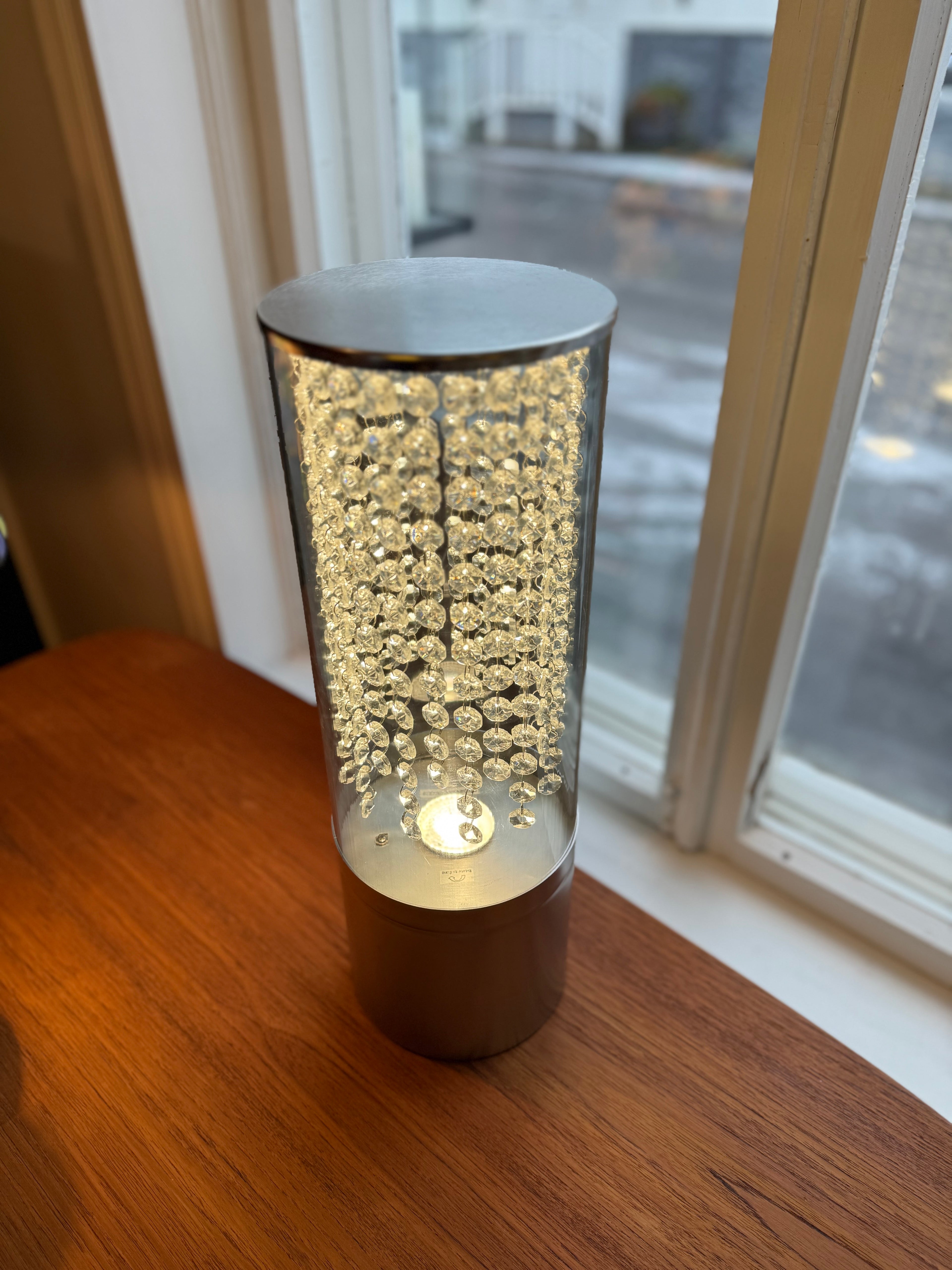 Frandsen Lighting, pöytävalaisin, kristallinen
