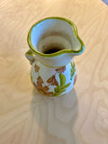 Kupittaan clay, jug, floral pattern