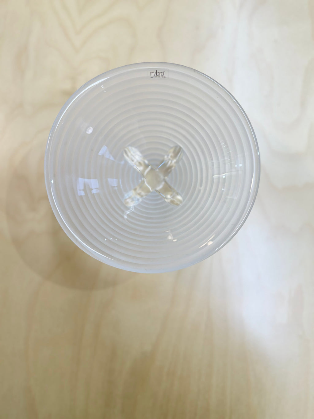 Nybro Glasbruk, glass bowl