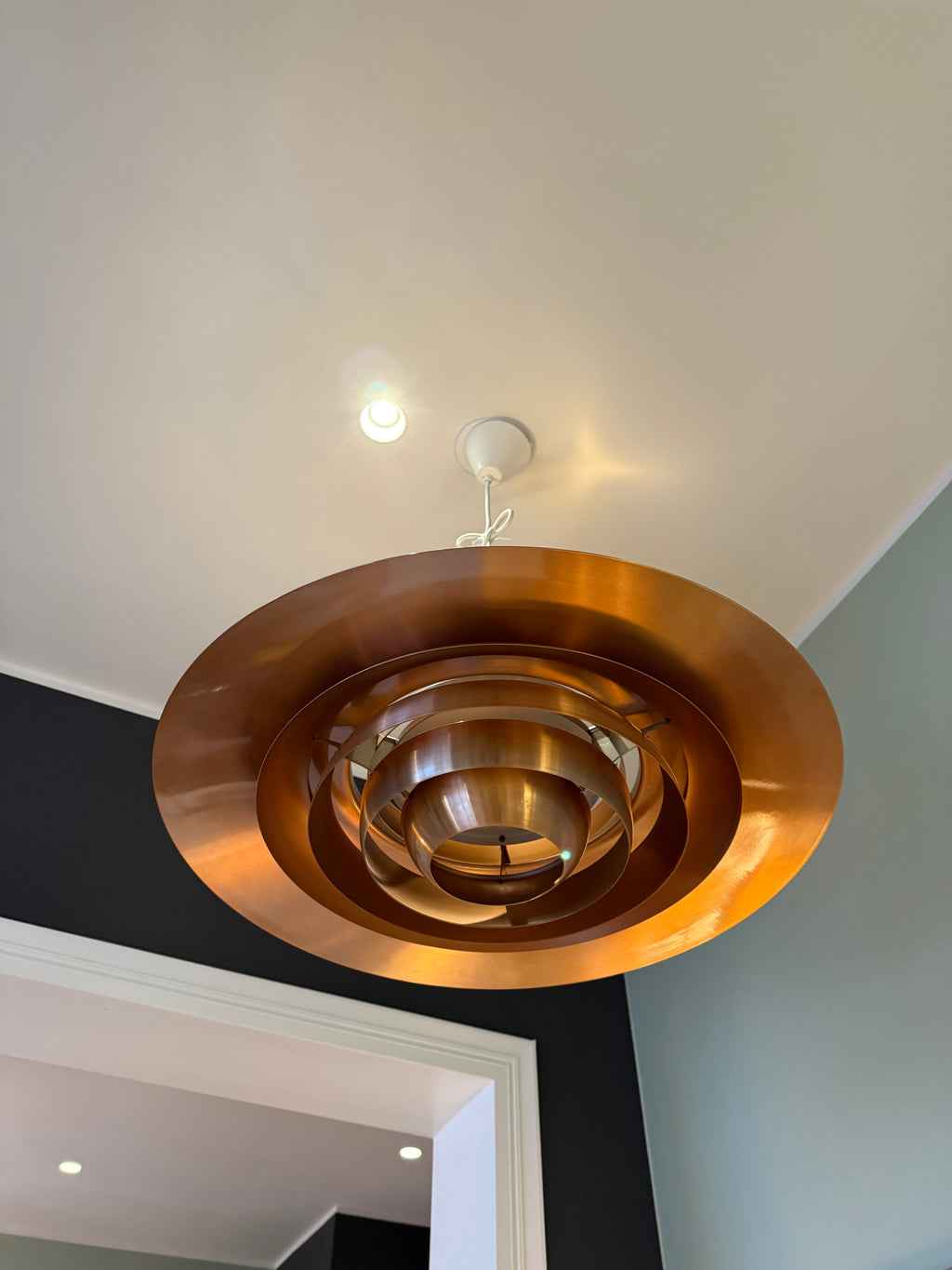 Nordisk Solar Co, Design vintage riippuvalaisin P376 KF2