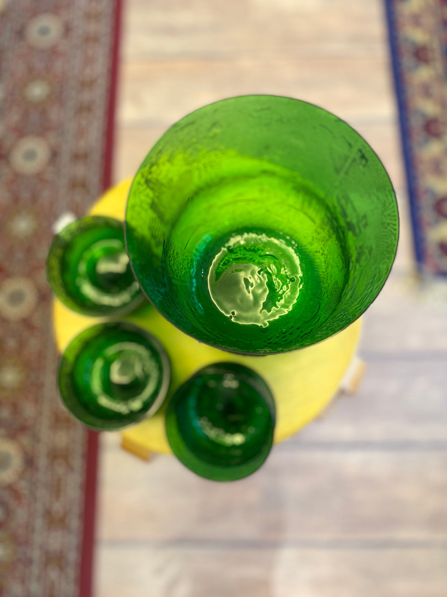 Nuutajärven lasi, Fauna iso malja ja jälkiruokakulhot