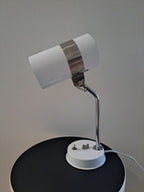 L & P Turku, pöytävalaisin, EVP60, valkoinen