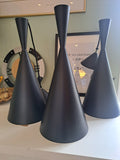 Tom Dixon Beat Tall LED -riippuvalaisin, musta