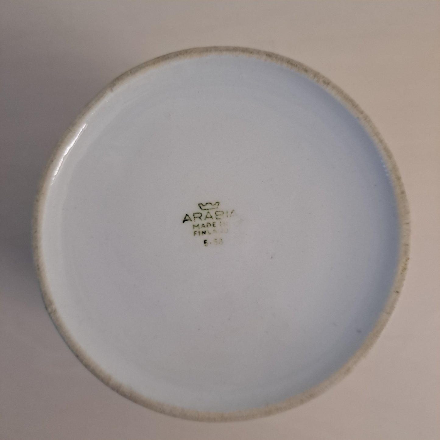 Arabia, vintage Pomona, mustikka