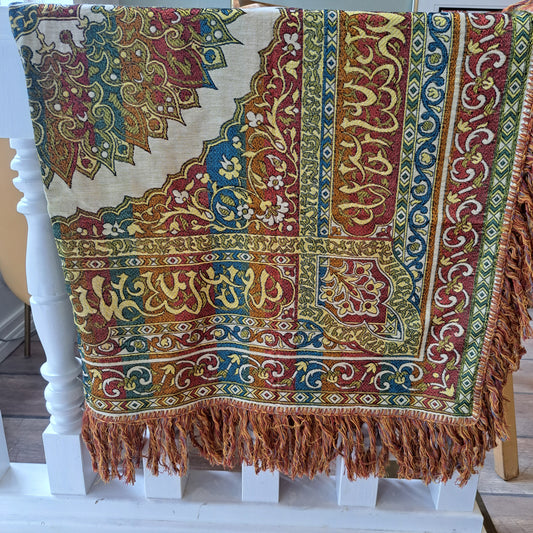 Patterned nap blanket