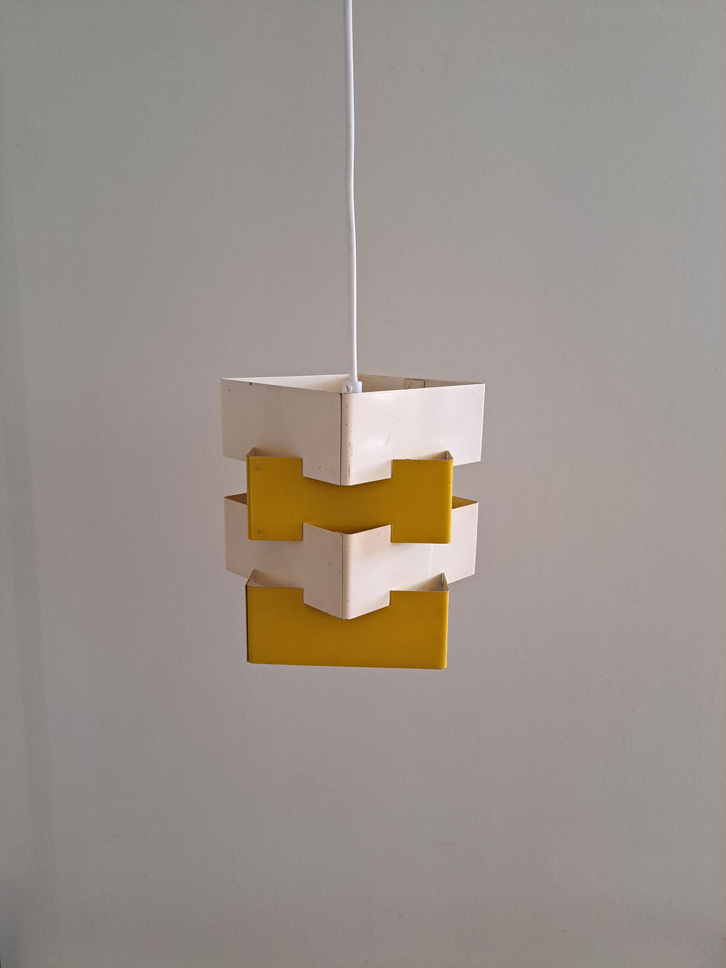 IKEA Nift -riippuvalaisin, kelta-valko, Kronobergs Belysning