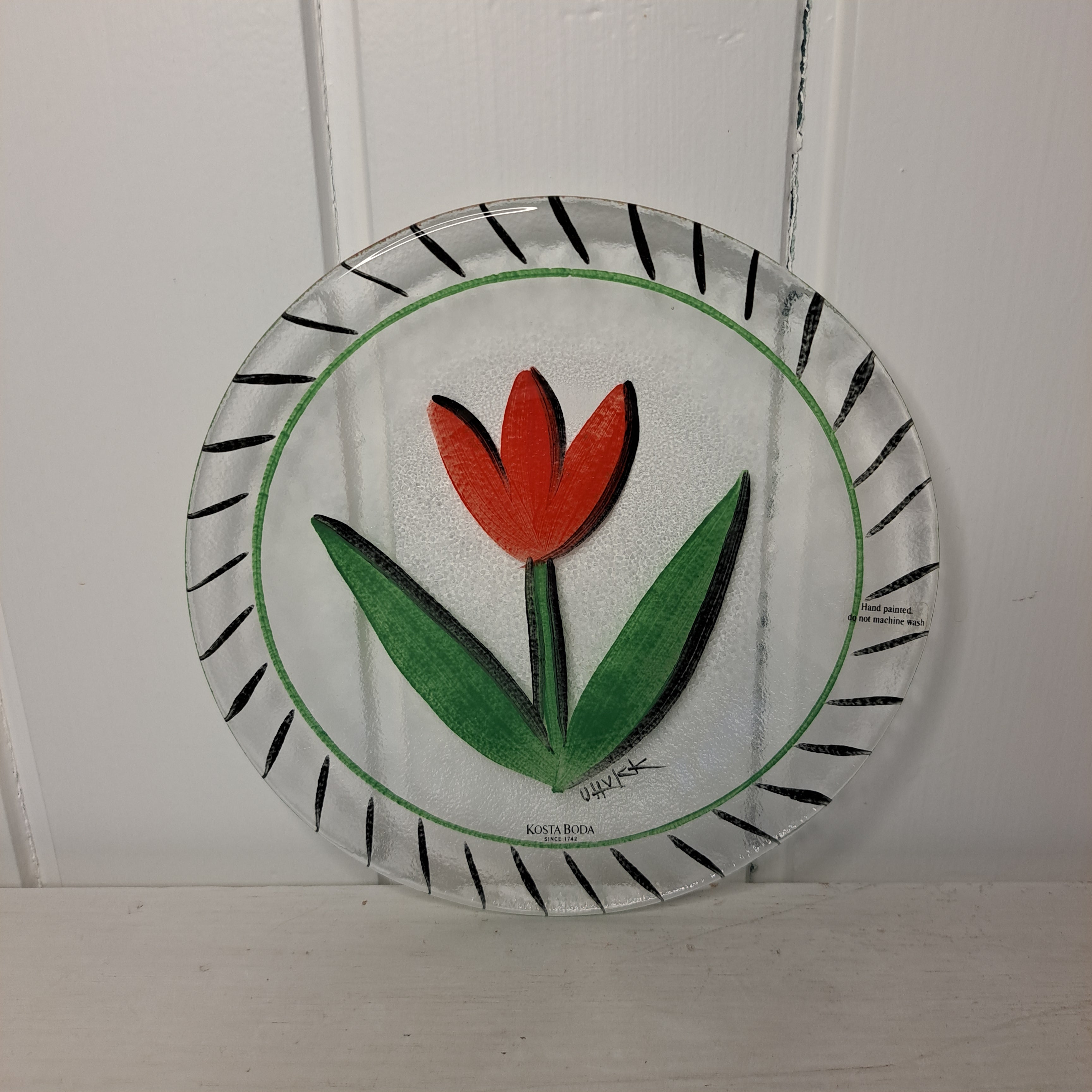 Kosta Boda, Tulipa-taidelautanen