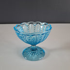Nuutajärvi, sugar bowl and creamer, turquoise