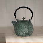 Cast iron teapot